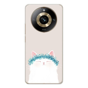 Чохол на тематику: Коти для Realme 11 Pro 5G – Білий котик