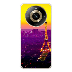 Чехол с Эйфелевой башней на Realme 11 Pro 5G – Яркая башня