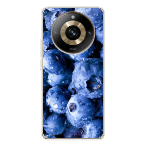 Чехол с изображением  вкусной еды для Realme 11 Pro 5G – Голубика