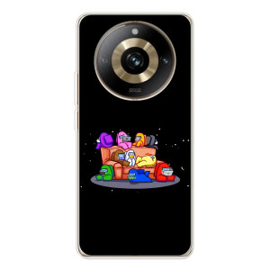Чехол Амонг Ас для Realme 11 Pro 5G (AlphaPrint)