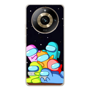 Чехол Амонг Ас для Realme 11 Pro 5G (AlphaPrint)