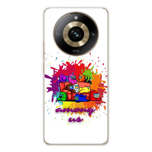 Чехол Амонг Ас для Realme 11 Pro 5G (AlphaPrint)