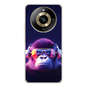 Чехол с Обезьянами Realme 11 Pro 5G - (AlphaPrint)