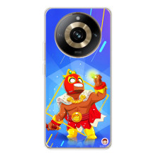 Чехол (ТПУ) с героями Бравл Старс на Realme 11 Pro 5G (Эль Примо)