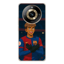 Чехол с футболистом Ламин Ямаль Realme 11 Pro 5G (Футболист Ямал)