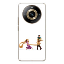 Чехол Рапунцель для Realme 11 Pro 5G (Рапунцель и Флин)