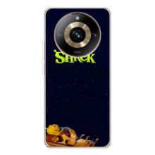 Чехол с мультфильмом Шрек на Realme 11 Pro 5G – Шрек лого