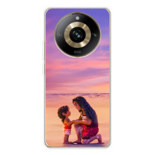 Чехол с мультфильмом Моана Realme 11 Pro 5G (Моана и Симеа)