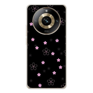Чехол с розовым рисунком для Realme 11 Pro 5G