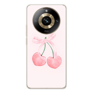 Чехол с розовым рисунком для Realme 11 Pro 5G