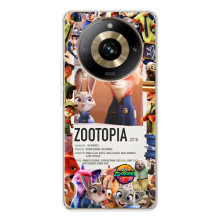 Чехол Зоотрополіс на Realme 11 Pro 5G – Коллаж Зоо