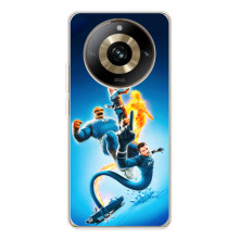 Чехол с принтом Фантастическая четверка для Realme 11 Pro 5G – Фантастическая четверка