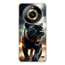 Чехол с картинкой «Хищники» для Realme 11 Pro 5G – Пантера