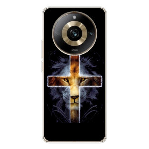 Чехлы для 11 Про 5G (Крест Иисуса) (Иисус Лев)
