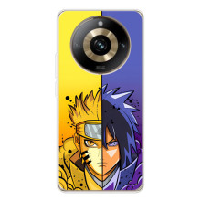 Купить Чехлы на телефон с принтом Anime для Realme 11 Pro 5G (Naruto Vs Sasuke)