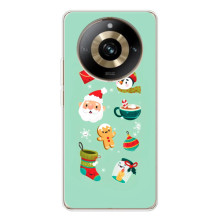 Новогодние Чехлы для 11 Про 5Джи (VPrint) (Настроение НГ)