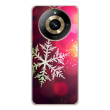 Новогодние Чехлы для 11 Про 5Джи (VPrint) (Снежинка)