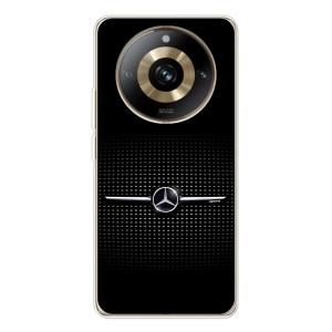 Силиконовый бампер с картинкой машины на Realme 11 Pro 5G (Mercedes)