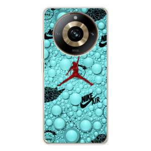 Силиконовый Чехол Nike Air Jordan на 11 Про 5G – Джордан Найк
