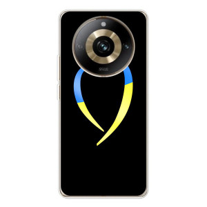 Силіконовий Чохол  на Realme 11 Pro 5G (Я-Україна) – Українське серце