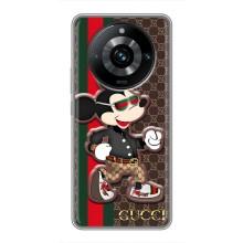 Чехлы Бренд GUCCI для Realme 11 Pro Plus – Маус Гуччи