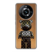 Чехлы для Realme 11 Pro Plus - Bearbrick Louis Vuitton (PREMIUMPrint)