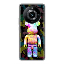 Чехлы для Realme 11 Pro Plus - Bearbrick Louis Vuitton (PREMIUMPrint) (Яркий Bearbrick)