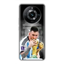 Чохли для Realme 11 Pro Plus (Leo чемпіон) (AlphaPrint) (Мессі Чемпіон)