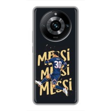 Чохли для Realme 11 Pro Plus (Leo чемпіон) (AlphaPrint) (Messi ПСЖ)