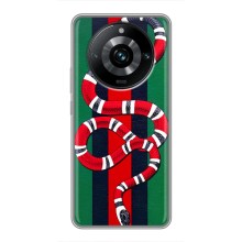 Чохли  GUCCI для Реалмі 11 Про Плюс (AlphaPrint) (Gucci змія)