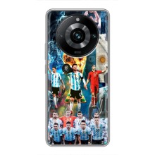 Чохли Мессі для Realme 11 Pro Plus (AlphaPrint) (Аргентина Мессі)