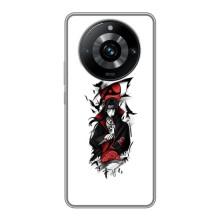 Чехлы на тему: Итачи Учиха для Realme 11 Pro Plus (AlphaPrint) – Итачи с атрибутами