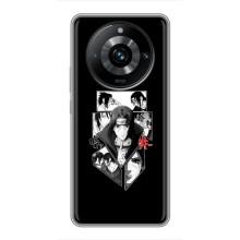 Чехлы на тему: Итачи Учиха для Realme 11 Pro Plus (AlphaPrint) – коллаж Итачи