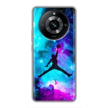Чохли для Realme 11 Pro Plus - з картинкою JORDAN (AlphaPrint) (Яскравий Джордан)