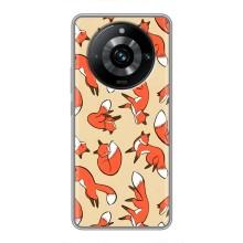 Чохли з картинкою Лисичка для Realme 11 Pro Plus (VPrint) (Лисички)