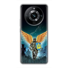Чехлы с картинкой ЗСУ для Realme 11 Pro Plus (AlphaPrint) (Солдат ЗСУ)