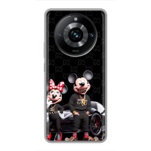 Чехол Disney Mouse Realme 11 Pro Plus (PREMIUMPrint) (Семья Маусов)