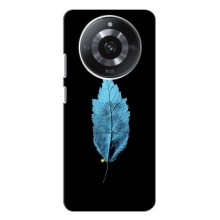 Чехол с картинками на черном фоне для Realme 11 Pro Plus