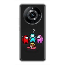 Чохли Амонг Ас для Realme 11 Pro Plus (AlphaPrint) (Імпостер)