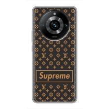 Чехол для Realme 11 Pro Plus с картинкой Supreme (AlphaPrint)