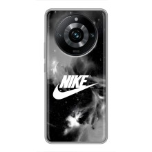 Чохол для Realme 11 Pro Plus - з принтом Найк (AlphaPrint) (Лого Найк)