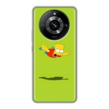 Чjхол з Сімпсонами для Realme 11 Pro Plus (VPrint) (Барт Сімпсон)