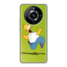 Чjхол з Сімпсонами для Realme 11 Pro Plus (VPrint) (Гомер Сімпсон)