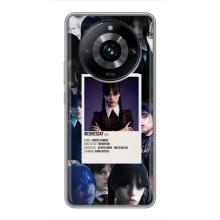 Чохли Венсдей на Realme 11 Pro Plus Уенсдей (AlphaPrint) (колаж Венздей)