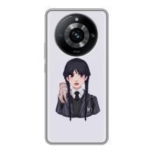 Чохли Венсдей на Realme 11 Pro Plus Уенсдей (AlphaPrint) (Венздей і Річ)