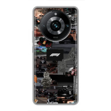 Чехол Формула1 на Realme 11 Pro Plus – Коллаж Ф1