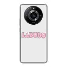 Чехол с Лабубу на Realme 11 Pro Plus – Лого Лабубу