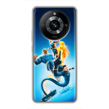 Чехол с принтом Фантастическая четверка для Realme 11 Pro Plus – Фантастическая четверка