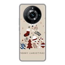 Різдвяні Чохли для Realme 11 Pro Plus (VPrint) (Merry Christmas)