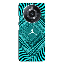Силиконовый Чехол Nike Air Jordan на Реалми 11 Про Плюс (Jordan)